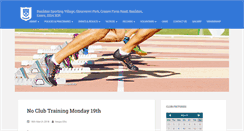 Desktop Screenshot of basildonathleticsclub.com